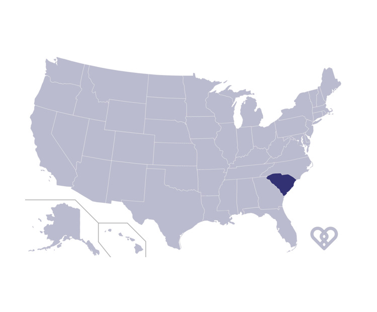 South Carolina Cases Opengraph Map Us SC
